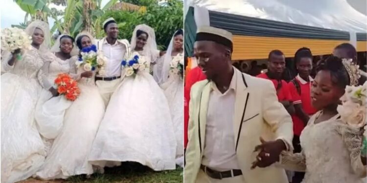 43 годишен африкански лечител се сдоби със 7 булки в един ден!