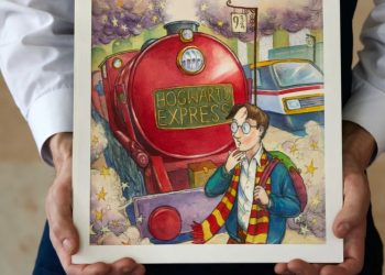 Продадоха на търг рисунка за корицата на първата книга за Хари Потър – цената е баснословна