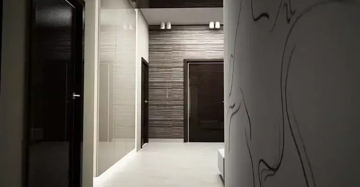 Как да подредите мебели в малък коридор: ще има повече пространство