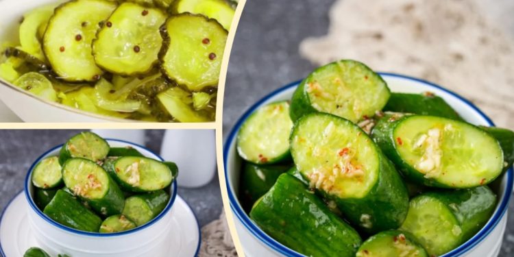 Рецептата за краставици „Пет минути“ се предавана от поколение на поколение, нямат равни!