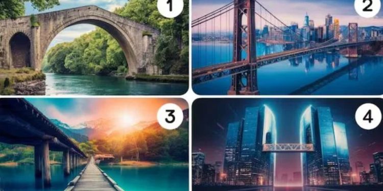 Изберете един от мостовете в това изображение и разберете кое е основното ви препятствие в живота Изберете един от мостовете в това изображение и разберете кое е основното ви препятствие в живота