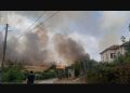 В село Ореш огънят стигна до къщите на хората В село Ореш огънят стигна до къщите на хората
