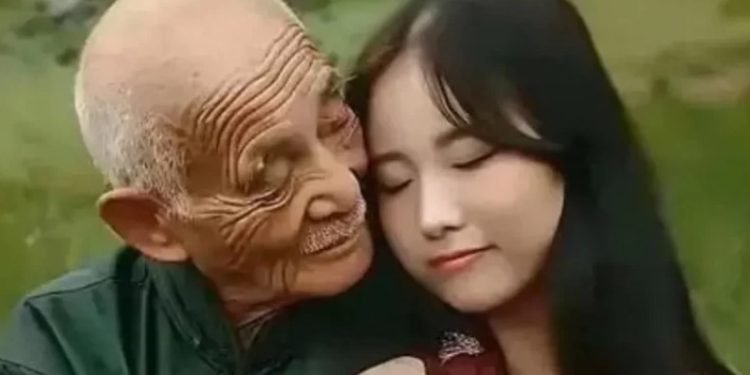 23-годишна жена се омъжи за 80-годишен мъж, предизвика спорове 23-годишна жена се омъжи за 80-годишен мъж, предизвика спорове