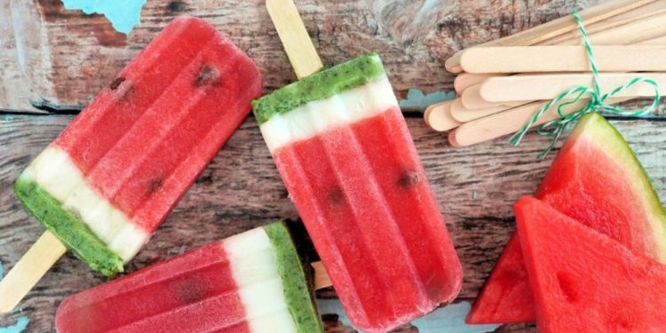 Домашен сладолед от диня, който правя за моите деца