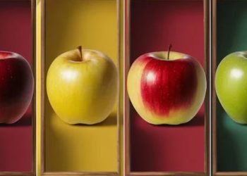 Изберете една от ябълките на снимката и разберете колко сте умни